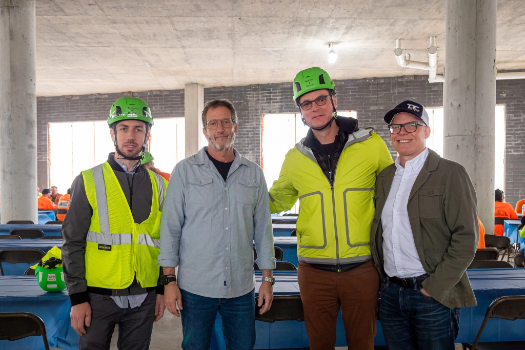 Bradford Allen, Moceri+Roszak Top Out 301-Unit Apartment Complex in Suburban Chicago